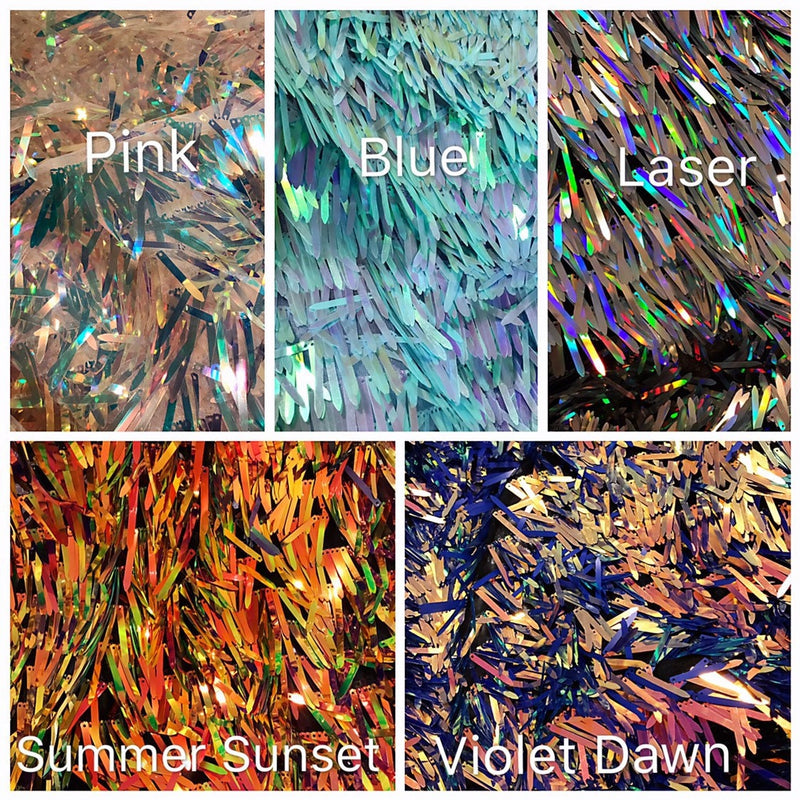 LED Iridescent Sequin Leg fluffy, Leg Fur, Mermaid Leg fluffy, mermaid tail, Unicorn Leg Fluffy, rave wear, leg wear