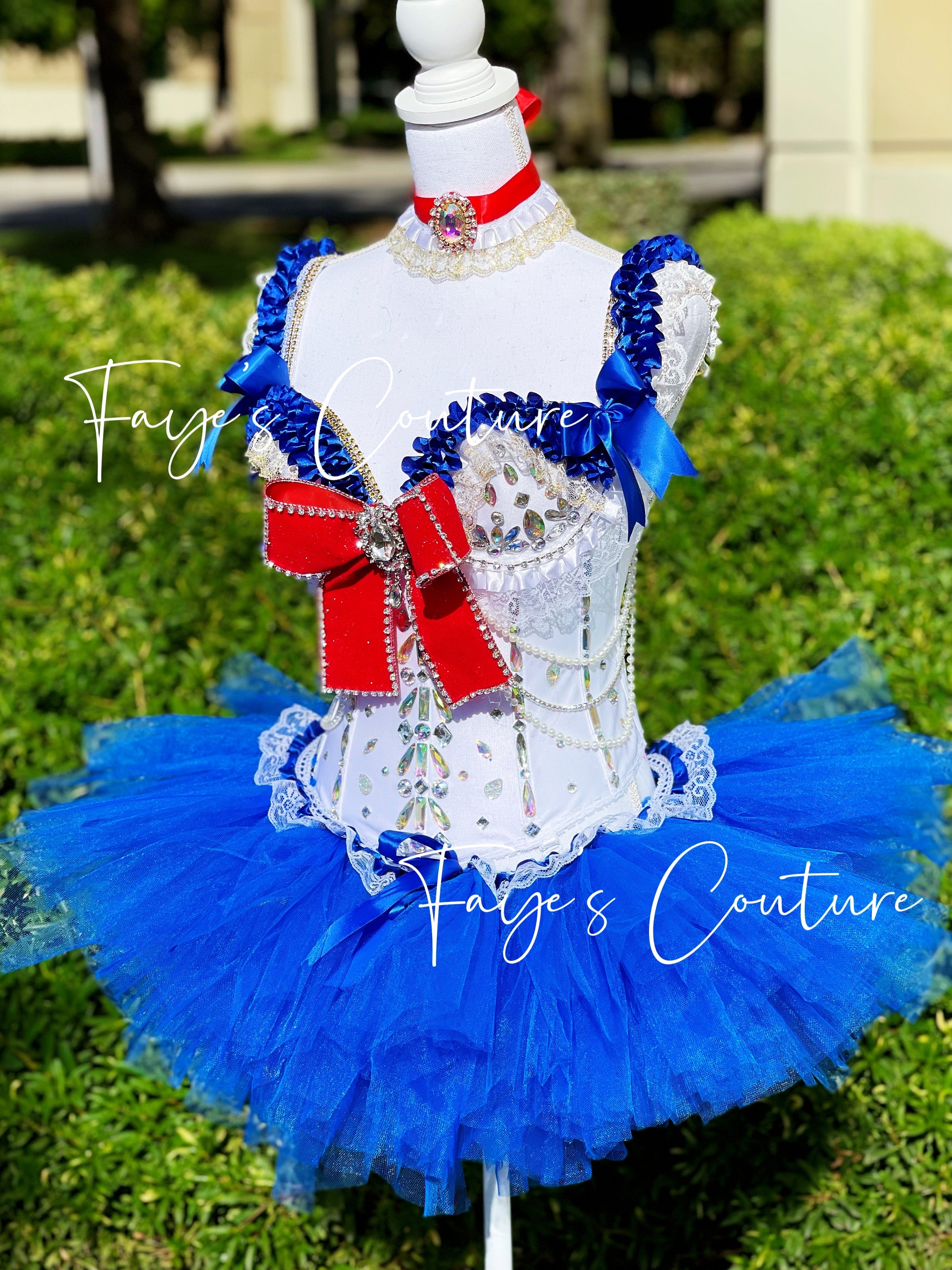 Sailor Moon Inspired Corset Set, Rave wear, EDC, Music festival, Cospl – Fayes Couture